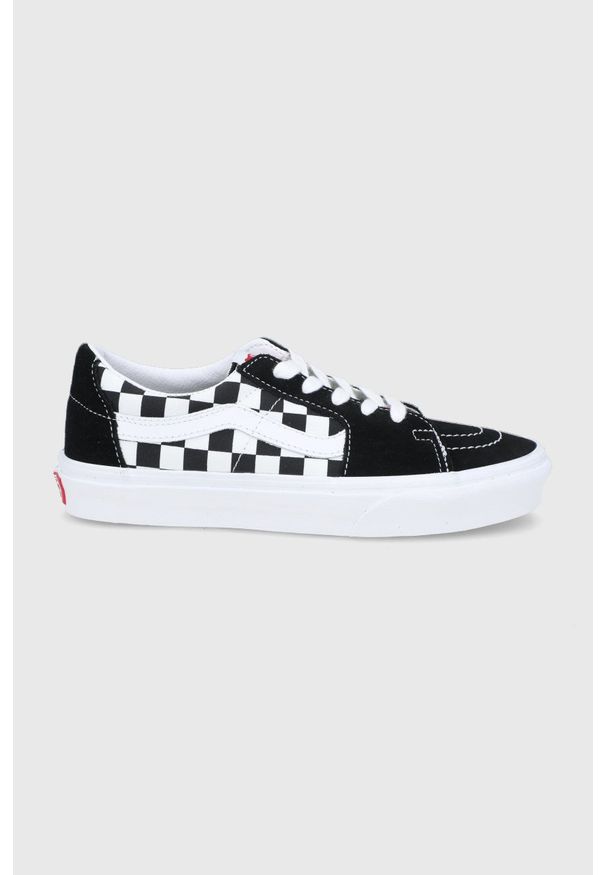 Vans - Tenisówki. Nosek buta: okrągły. Zapięcie: sznurówki. Kolor: czarny. Materiał: guma
