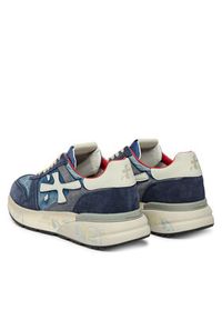 Premiata Sneakersy Mick Var 8006 Granatowy. Kolor: niebieski. Materiał: skóra, zamsz #2