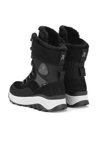 Rieker Revolution Lifestyle Trzewiki W0066-00 Czarny. Kolor: czarny. Materiał: zamsz, skóra #5