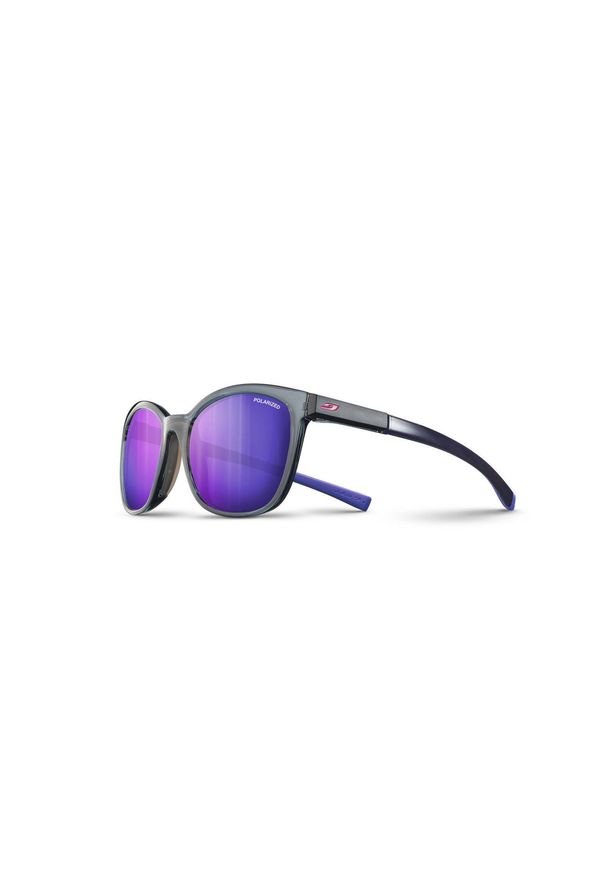 Okulary przeciwsłoneczne damskie JULBO Spark z polaryzacją szaro fioletowe kat3. Kolor: fioletowy, wielokolorowy, szary