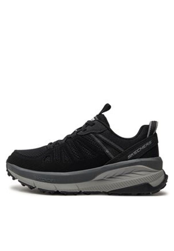 skechers - Skechers Trekkingi Switch Back-Cascades 180162/BKCC Czarny. Kolor: czarny. Materiał: mesh, materiał