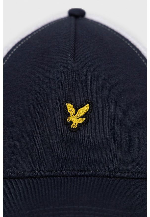 Lyle & Scott - Czapka. Kolor: niebieski