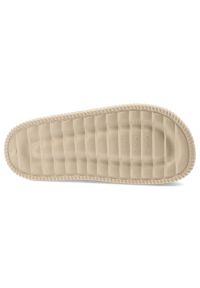 Beżowe Klapki S.Barski Modne Obuwie Damskie. Okazja: na co dzień. Kolor: beżowy. Wzór: paski. Sezon: lato. Styl: casual #7