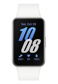 SAMSUNG - Smartwatch Samsung Galaxy Fit3 srebrny (R390). Rodzaj zegarka: smartwatch. Kolor: srebrny. Styl: casual, klasyczny, elegancki #6