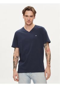 GAP - Gap T-Shirt 753771-03 Granatowy Regular Fit. Kolor: niebieski. Materiał: bawełna, syntetyk