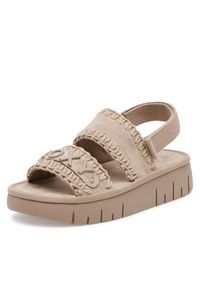 Roxy Sandały HY62277-1 Beżowy. Kolor: beżowy. Materiał: materiał #4