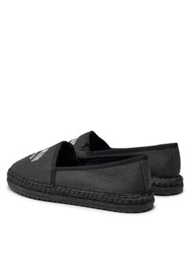 Tommy Jeans Espadryle Tjw Varsity Espadrille EN0EN02470 Czarny. Kolor: czarny. Materiał: materiał