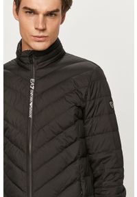 EA7 Emporio Armani kurtka puchowa męska kolor czarny zimowa. Okazja: na co dzień. Kolor: czarny. Materiał: puch. Sezon: zima. Styl: casual #2