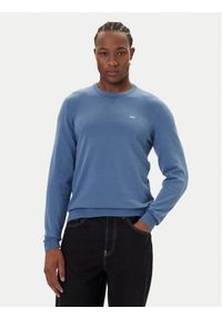 Levi's® Sweter Housemark A7207-0032 Niebieski Regular Fit. Kolor: niebieski. Materiał: bawełna