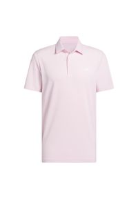 Adidas - Koszulka polo z krótkim rękawem adidas Ult365 SLD LC P. Typ kołnierza: polo. Kolor: różowy. Materiał: materiał. Długość rękawa: krótki rękaw. Długość: krótkie. Styl: sportowy #1