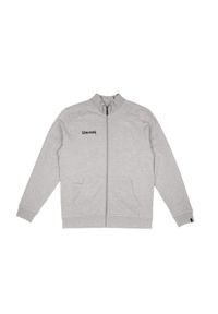 SPALDING - Bluza dziecięca z pełnym zamkiem błyskawicznym Spalding Flow. Kolor: szary. Sport: koszykówka #1