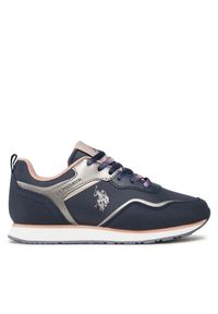 Sneakersy U.S. Polo Assn.. Kolor: niebieski