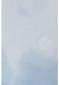 Cross Jeans bluza damska z kapturem wzorzysta. Typ kołnierza: kaptur. Kolor: niebieski #3
