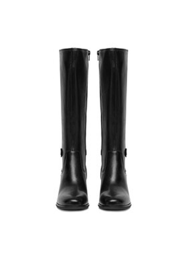 Lasocki Kozaki CEO-WB-THESSA-34 Czarny. Kolor: czarny. Materiał: skóra