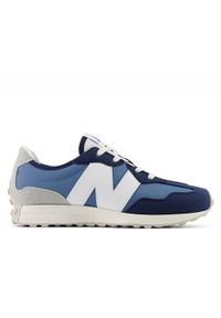 Buty do chodzenia dla dzieci New Balance Nb 327. Zapięcie: sznurówki. Kolor: wielokolorowy. Materiał: materiał, syntetyk, tkanina. Szerokość cholewki: normalna. Sport: turystyka piesza