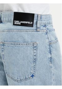 Karl Lagerfeld Jeans Szorty jeansowe B2M10139 Niebieski jasny Relaxed Fit. Kolor: niebieski. Materiał: bawełna #4