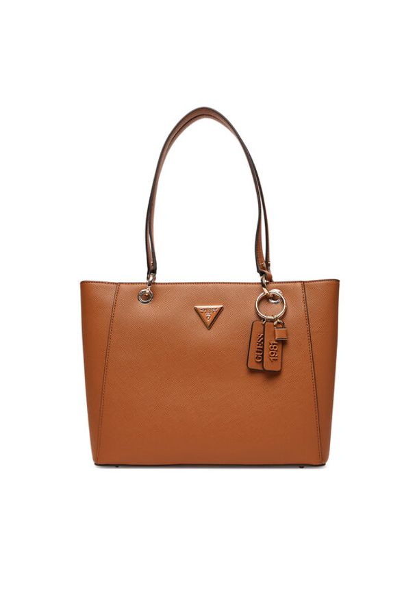 Guess Torebka Noelle II HWZG96 72250 Brązowy. Kolor: brązowy. Materiał: skórzane