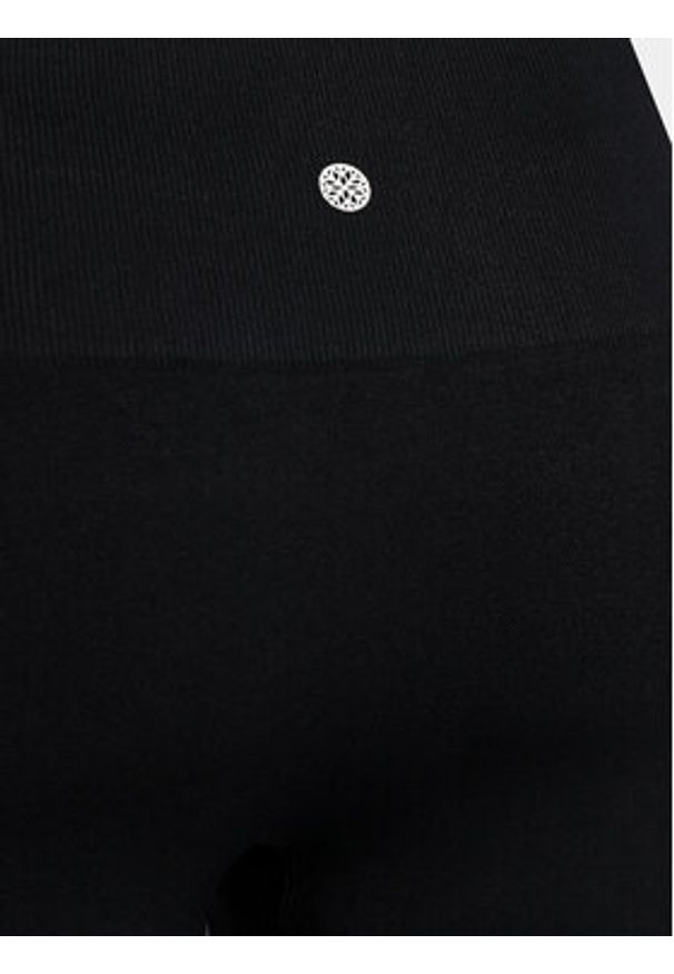 Athlecia Legginsy Nagar W Seamless Tights EA203352 Czarny Regular Fit. Kolor: czarny. Materiał: syntetyk