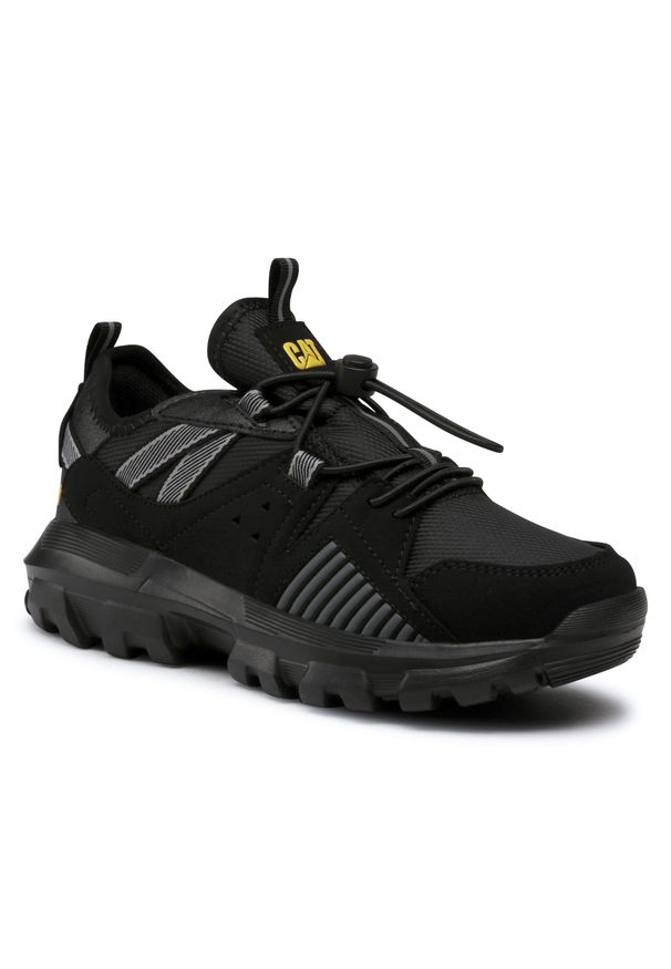 Sneakersy CATerpillar - Raider S O CK264121 Black. Okazja: na spacer. Kolor: czarny. Materiał: materiał, skóra. Szerokość cholewki: normalna