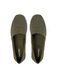 Calvin Klein Espadryle Espadrille Webbing Cv HM0HM02075 Zielony. Kolor: zielony. Materiał: materiał #2