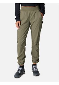 columbia - Columbia Spodnie outdoor Leslie Falls™ Pant Zielony Regular Fit. Kolor: zielony. Materiał: syntetyk. Sport: outdoor