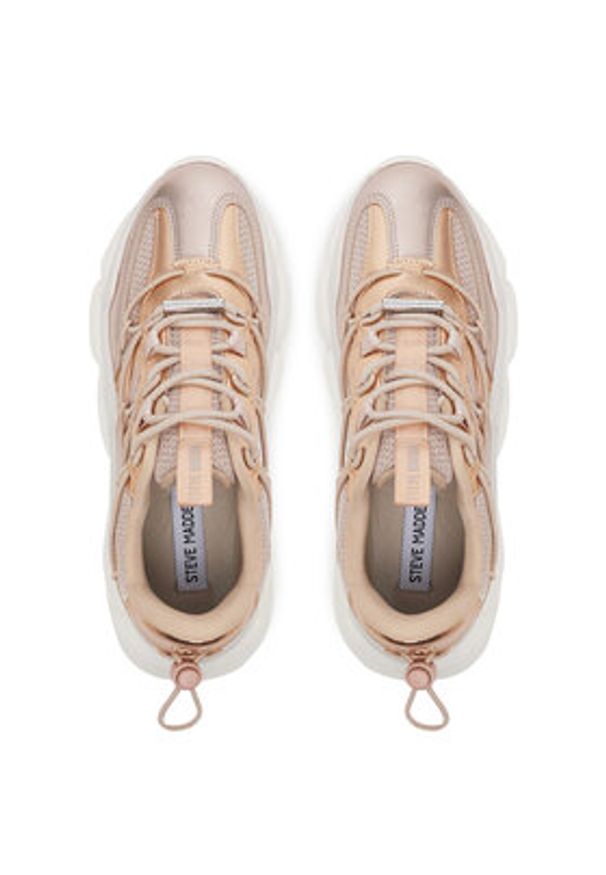 Steve Madden Sneakersy Spectator SM11002961 Écru. Materiał: skóra