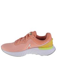 Buty do biegania damskie Nike React Miler 3. Zapięcie: sznurówki. Kolor: różowy. Materiał: materiał, syntetyk, tkanina. Szerokość cholewki: normalna