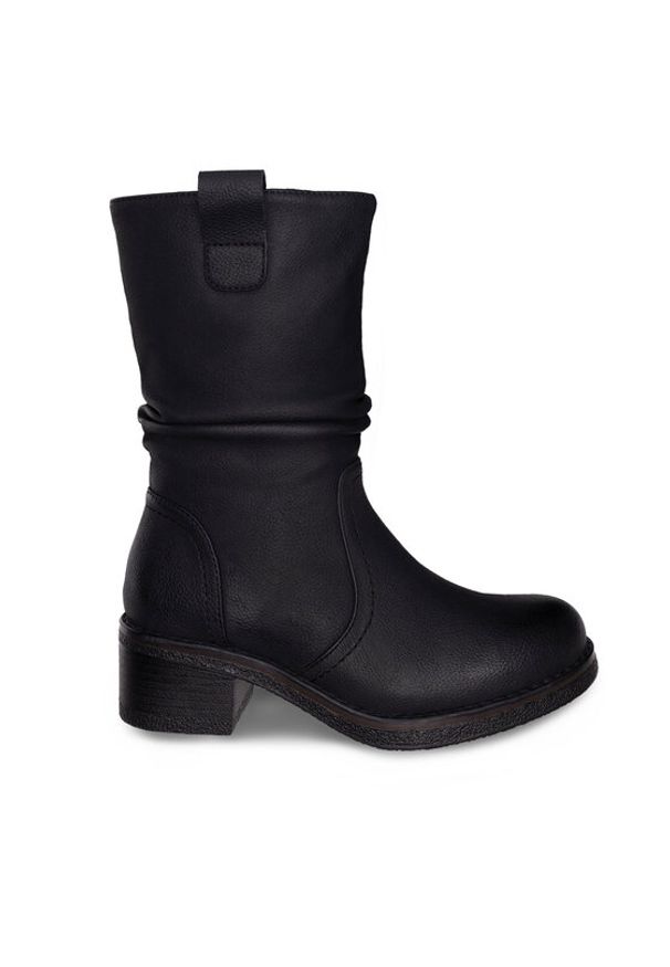 Clara Barson Botki CEO-KAIA WS6183-10 Czarny. Kolor: czarny. Materiał: materiał