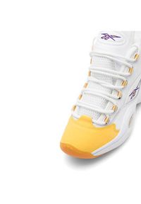 Reebok Sneakersy Question Mid FX4278-M Biały. Kolor: biały. Materiał: skóra #3