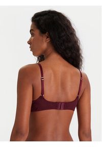 Guess Biustonosz push-up O5RC12 KCLB0 Bordowy. Kolor: czerwony. Materiał: syntetyk. Rodzaj stanika: push-up #5