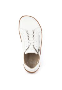 Olivier Buty minimalistyczne barefoot skórzane damskie 1242 białe. Kolor: biały. Materiał: skóra. Szerokość cholewki: normalna. Styl: elegancki #9