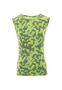 ALPINE PRO - Alpine Pro Takro 4 Dziecięce T-shirt - Oddychający i Trwały. Kolor: zielony. Materiał: poliester. Sport: joga i pilates