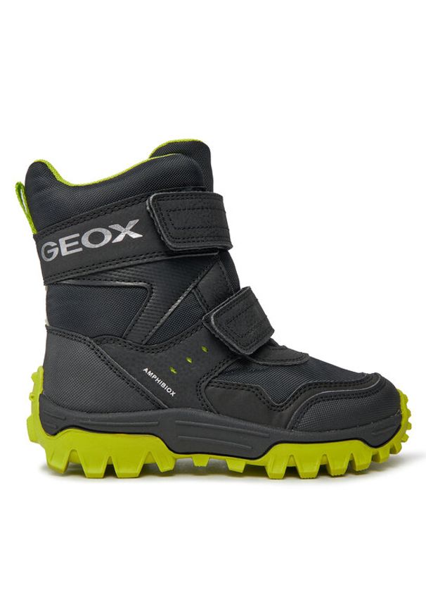 Geox Śniegowce J Himalaya Boy B Abx J36FRC 0FUCE C0802 S Czarny. Kolor: czarny