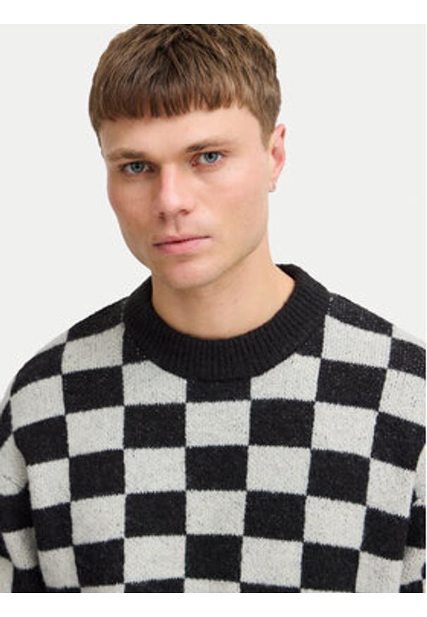 !SOLID - Solid Sweter Malloy 21108281 Czarny Regular Fit. Kolor: czarny. Materiał: syntetyk