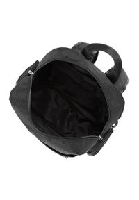 Wittchen - Męski plecak na laptopa 11”/12” z kieszenią z ekoskóry. Kolor: czarny. Materiał: nylon. Styl: casual, elegancki #4