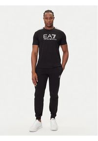 EA7 Emporio Armani T-Shirt 7M000961 AF10375 UC001 Czarny Regular Fit. Kolor: czarny. Materiał: bawełna #4