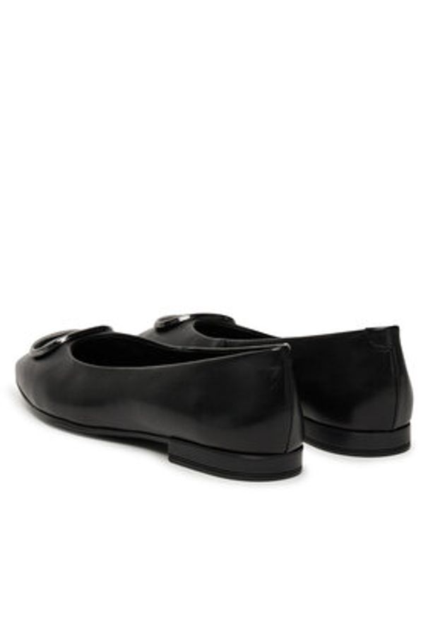 MEXX Baleriny MX/018C-RST Czarny. Kolor: czarny. Materiał: skóra