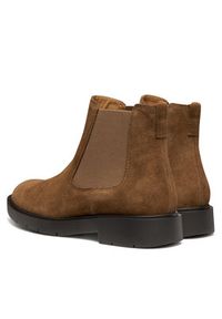Geox Sztyblety D Spherica Ec1 D16QRC 00022 C6542 Brązowy. Kolor: brązowy. Materiał: zamsz, skóra