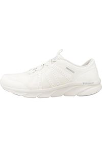skechers - Buty SKECHERS COMFORT - HARM Biały. Kolor: biały. Materiał: syntetyk, tkanina. Model: Skechers Sport. Sport: turystyka piesza