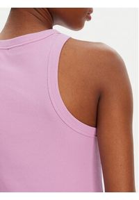 Hugo - HUGO Top 50508857 Różowy Slim Fit. Kolor: różowy. Materiał: bawełna #3