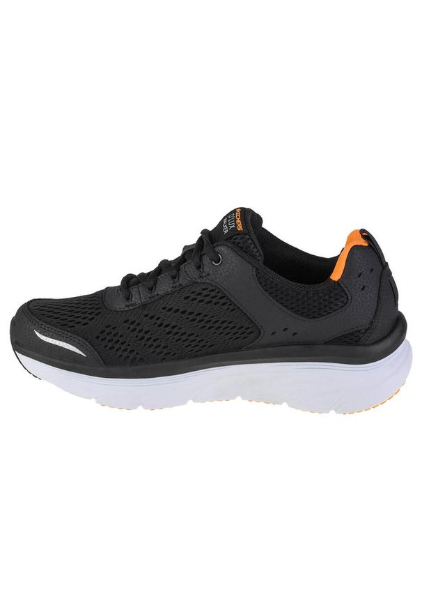 skechers - Buty sportowe Sneakersy męskie, Skechers D'Lux Walker. Kolor: czarny. Sport: turystyka piesza