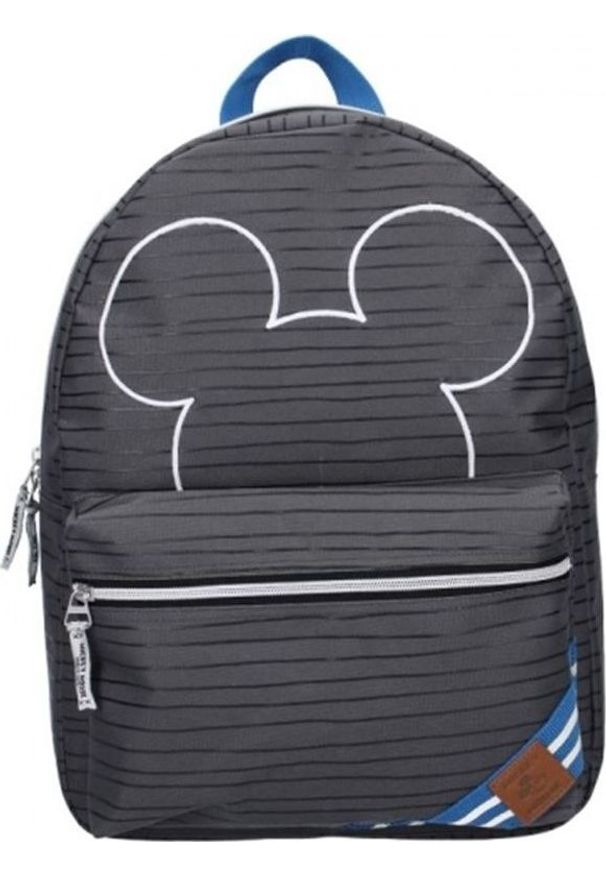 Disney - Plecak szkolny Mickey Mouse szary. Kolor: szary. Wzór: motyw z bajki