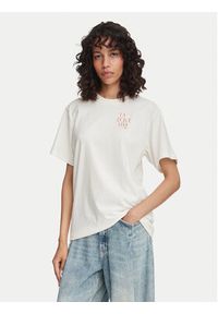 Hugo - HUGO T-Shirt Vintage 50573326 Biały Oversize. Kolor: biały. Materiał: bawełna. Styl: vintage #2