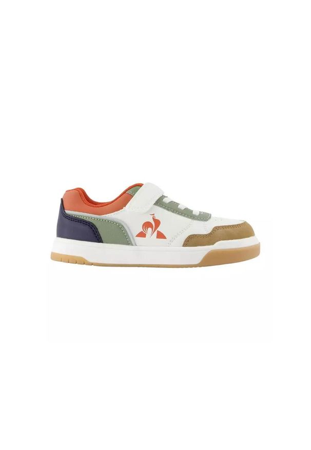 Le Coq Sportif - Baskets LE COQ SPORTIF- LCS COURT BREAKER PS. Okazja: na co dzień. Kolor: pomarańczowy, wielokolorowy