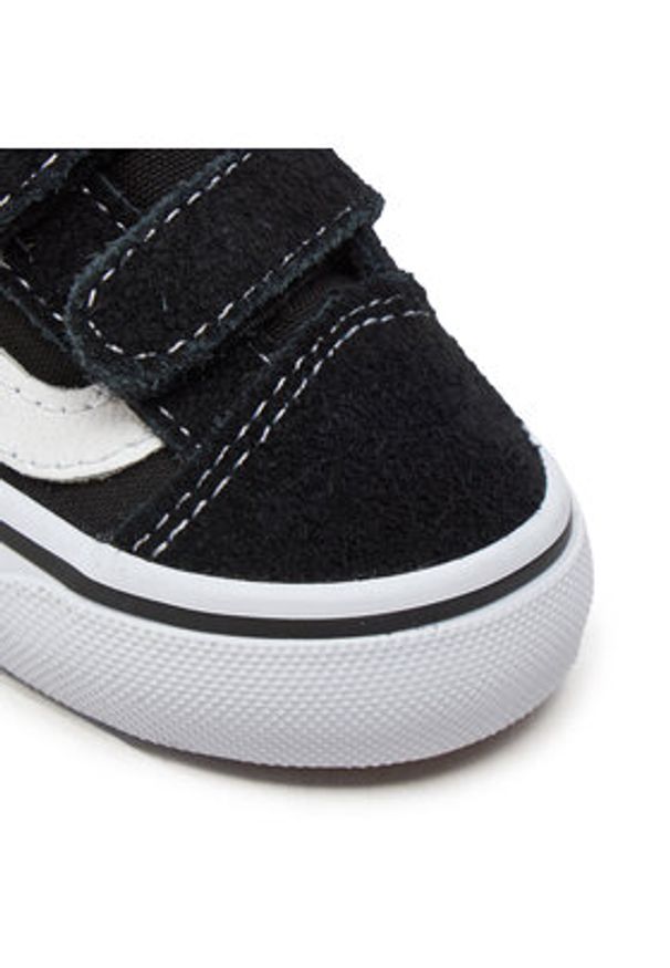 Vans Tenisówki Old Skool V VN000D3YBLK Czarny. Kolor: czarny. Materiał: skóra, zamsz