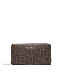 VALENTINO - Duży Portfel Damski Valentino. Kolor: brązowy