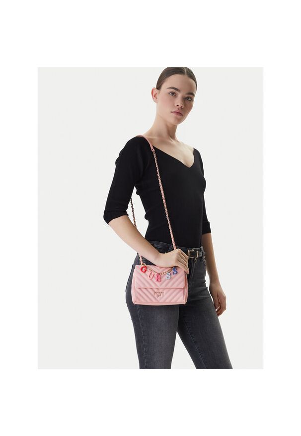 Torebka Guess. Kolor: różowy