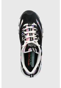 skechers - Skechers sneakersy kolor czarny. Nosek buta: okrągły. Zapięcie: sznurówki. Kolor: czarny. Materiał: guma. Obcas: na platformie #5