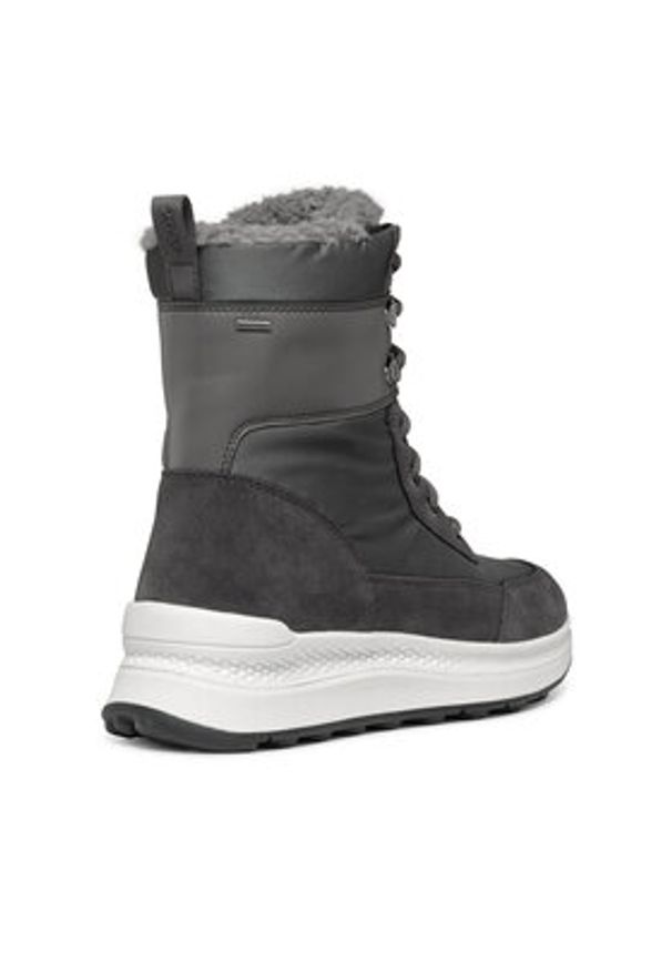 Geox Śniegowce D Spherica Actif X2 D46WPA 0FU22 C9002 Szary. Kolor: szary. Materiał: materiał