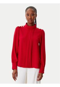 Artigli - ARTIGLI Bluzka ACBL003228 Czerwony Regular Fit. Kolor: czerwony. Materiał: syntetyk